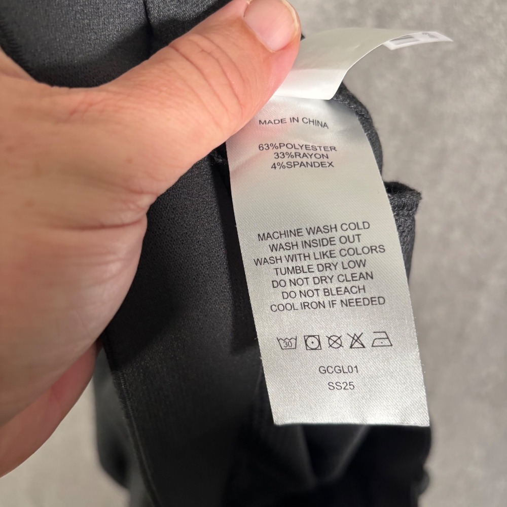 Quince Mens Ultra-Stretch 24/7 Smart Chino Dark Charcoal Gray Pant 34x32 GCGL01 - Picture 5 of 16